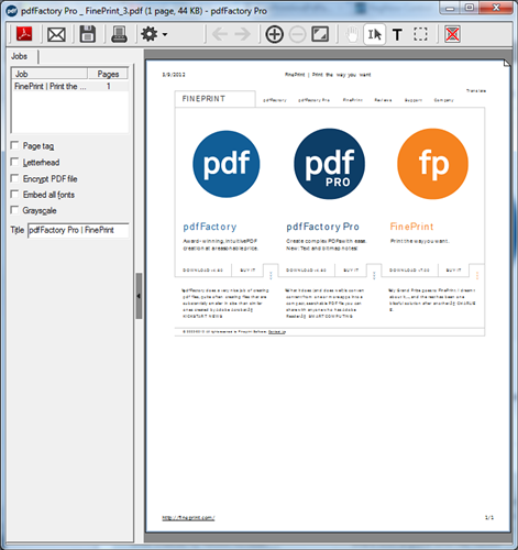 pdffactory pro free version